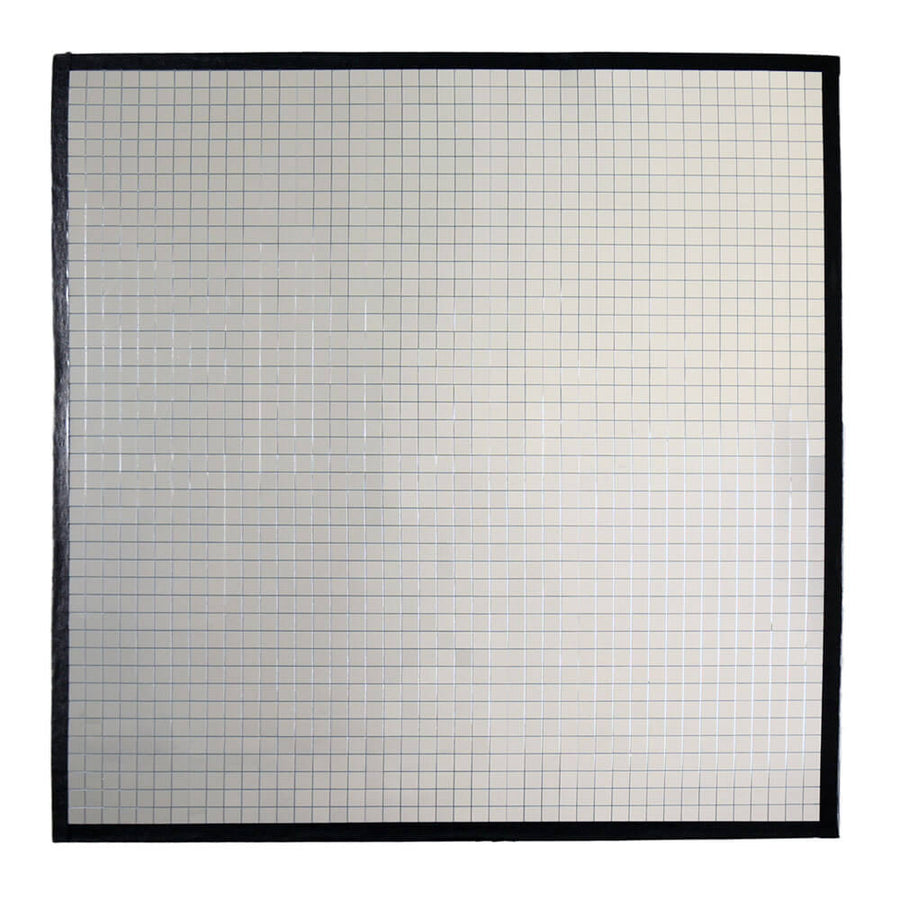 RayFlex silver 45cm reflector tile, 10mm depth — tight directional strip, neutral bounce
