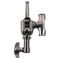 RayFlex ARM02 ball-joint arm — baby 5/8 inch receiver and stud, full articulation
