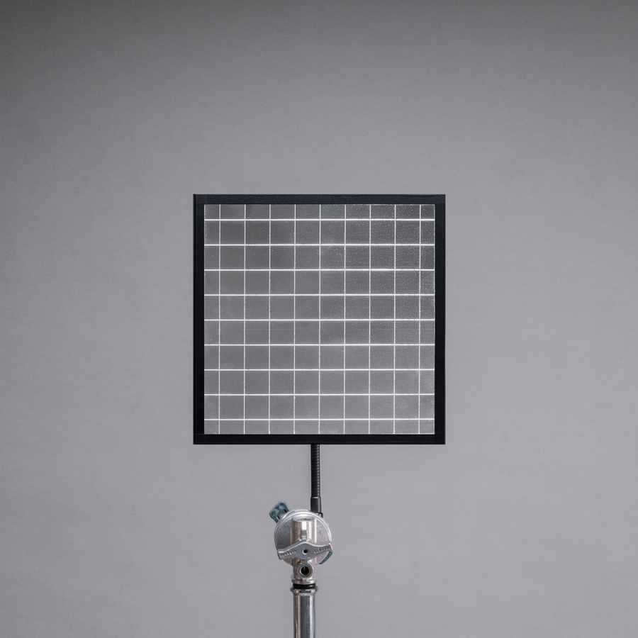 Silver 25cm - 25mm Tile