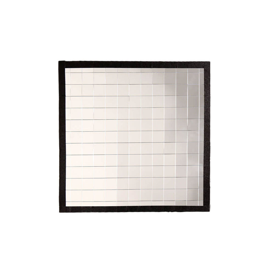 RayFlex silver 25cm compact reflector tile, 20mm depth — versatile neutral bounce, most popular depth