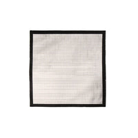 RayFlex silver 25cm compact reflector tile, 5mm depth — precise, mirror-like beam, neutral bounce
