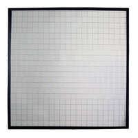 RayFlex silver 45cm reflector tile, 20mm depth — versatile neutral bounce, most popular tile depth