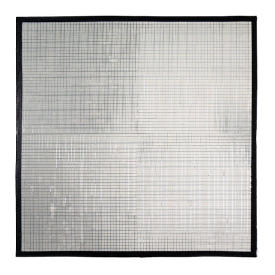 RayFlex silver 45cm reflector tile, 5mm depth — precise, mirror-like beam, clean neutral bounce